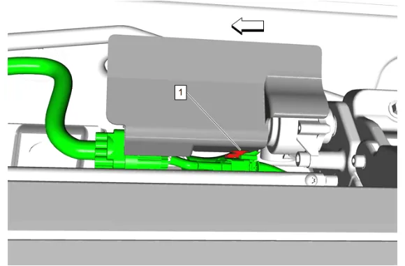 Assist Step Shield Replacement (Motor) — figure 1