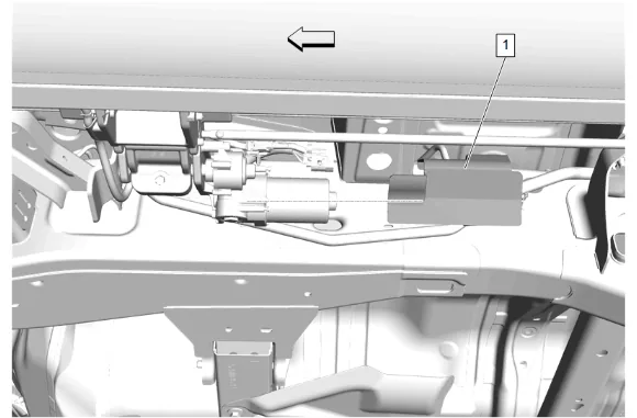 Assist Step Shield Replacement (Motor) — figure 3