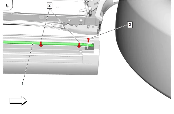 Assist Step Wire Replacement (B3L) — figure 1