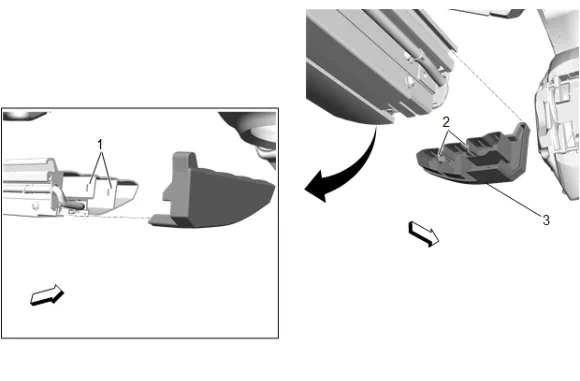Assist Step Wire Replacement (B3L) — figure 2