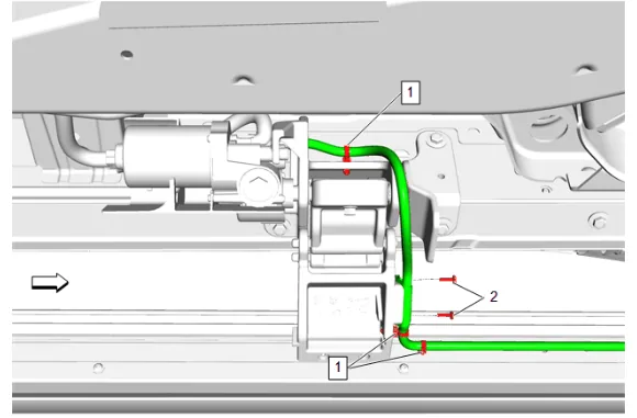 Assist Step Wire Replacement (B3L) — figure 4