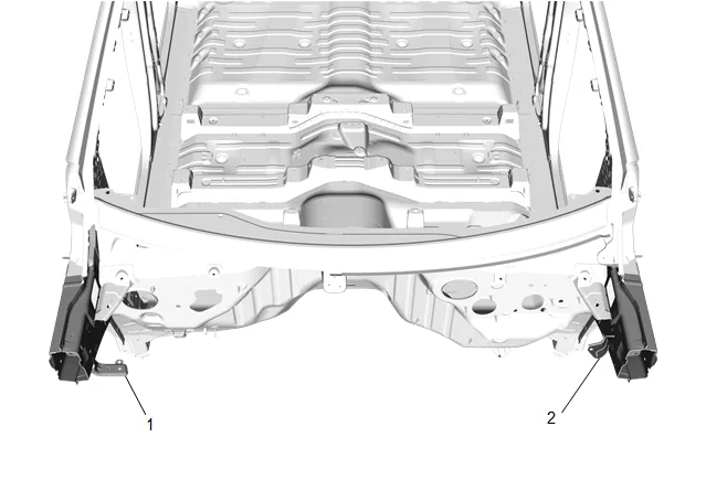 Body Front Structure Parts Replacement — figure 5