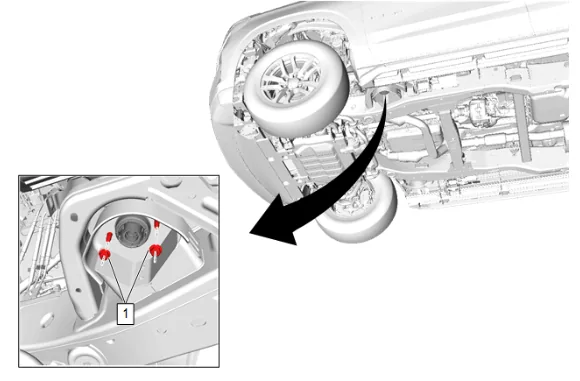 Body Mount Upper Location Number 1 Cushion Replacement — figure 19