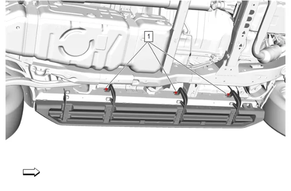 Body Mount Upper Location Number 3 Cushion Replacement — figure 8