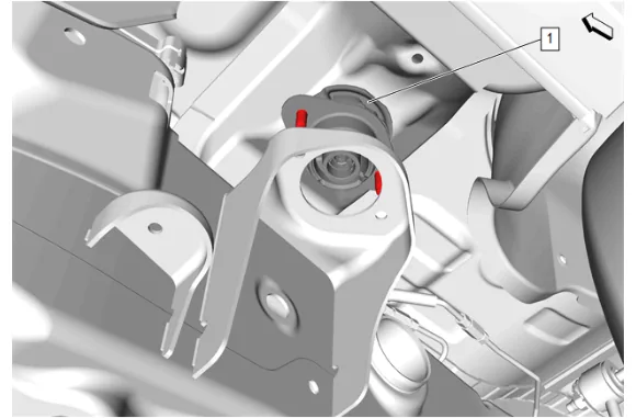 Body Mount Upper Location Number 3 Cushion Replacement — figure 20