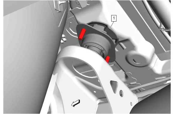 Body Mount Upper Location Number 4 Cushion Replacement — figure 20