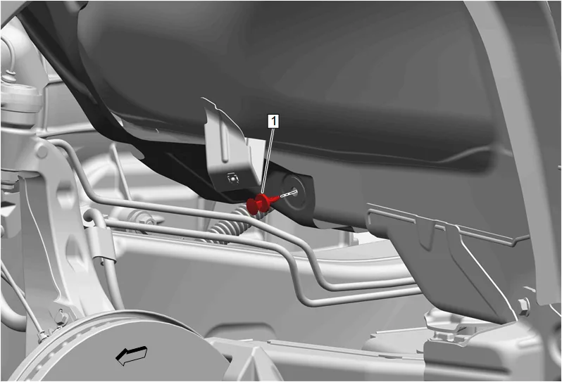 Dash Panel Outer Insulator Replacement (without LM2) — figure 12