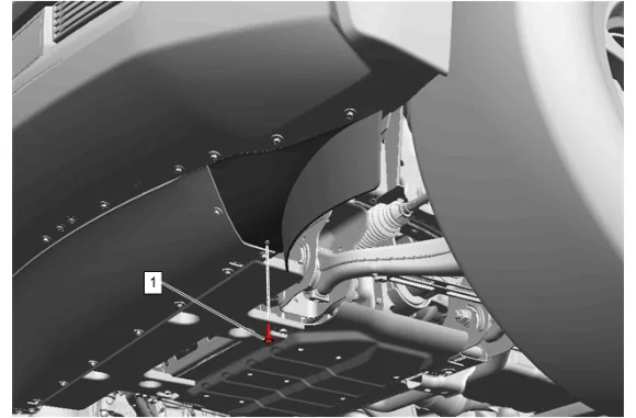 Front Bumper Fascia Removal and Installation (with Front Fascia Extension) — figure 1