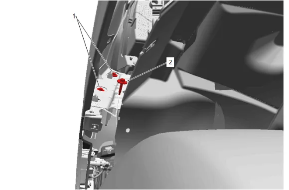 Front Bumper Fascia Removal and Installation (with Front Fascia Extension) — figure 3