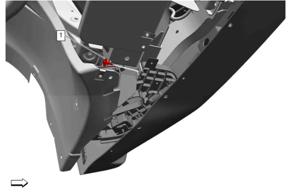 Front Bumper Fascia Removal and Installation (with Front Fascia Extension) — figure 5