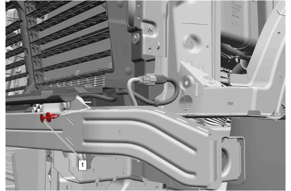 Front Bumper Lower Shutter Replacement — figure 7