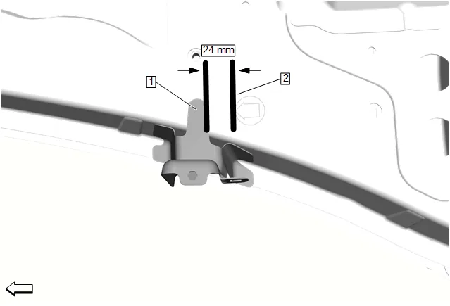 Front Compartment Side Rail Bracket Replacement - Rear (Right) — figure 5