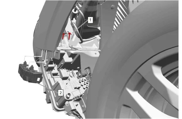 Front Fender Replacement (BVE - Assist Step) — figure 9