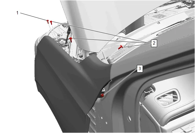 Front Fender Replacement (BVE - Assist Step) — figure 16