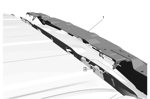 Liftgate Hinge Replacement (with TC2) — figure 11