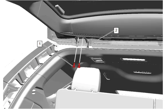 Liftgate Hinge Replacement (with TC2) — figure 13