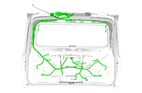 Liftgate Wiring Harness Replacement — figure 5