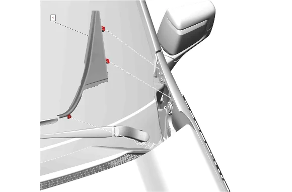 Plenum Front Panel Outer Reinforcement Replacement — figure 3