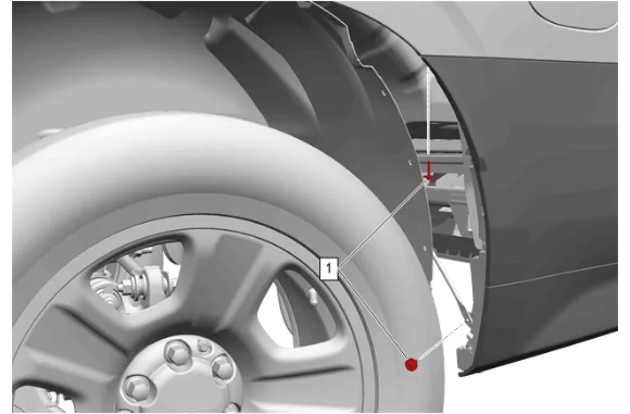 Rear Bumper Fascia Removal and Installation — figure 2