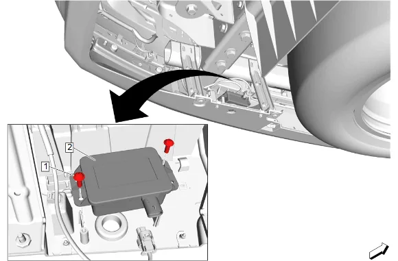 Rear Bumper Lower Fascia Replacement — figure 6