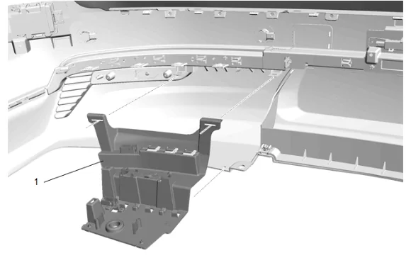 Rear Bumper Upper Fascia Replacement — figure 11