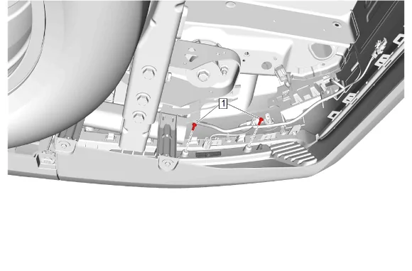 Rear Bumper Upper Fascia Replacement — figure 12