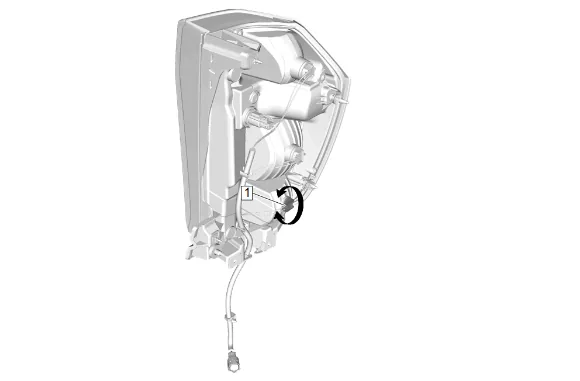 Backup Bulb Replacement — figure 6
