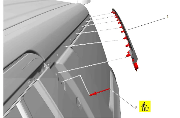 Body Side Rear Window Replacement — figure 2