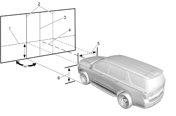 Front Headlamp Aiming (with Horizontal Adjustment) — figure 2