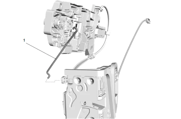 Front Side Door Lock Cylinder Replacement (with nwm) — figure 20