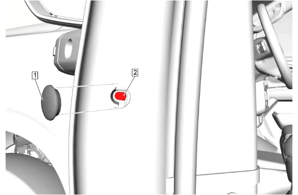 Front Side Door Lock Cylinder Replacement (without nwm) — figure 8