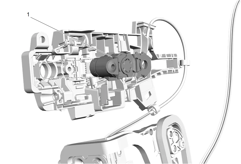 Front Side Door Lock Cylinder Replacement (without nwm) — figure 20