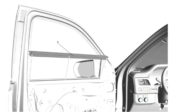 Front Side Door Window Replacement — figure 4