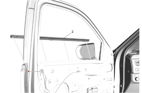 Front Side Door Window Replacement — figure 5
