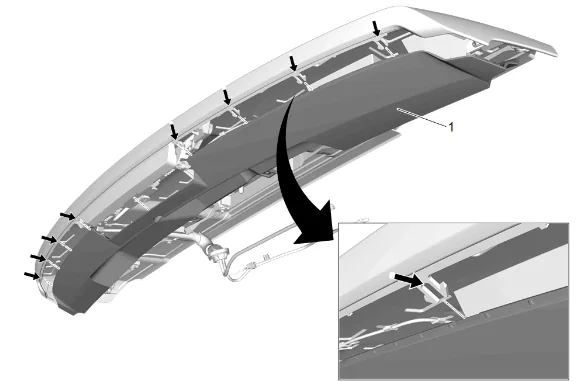 High Mount Stop Lamp Replacement — figure 10