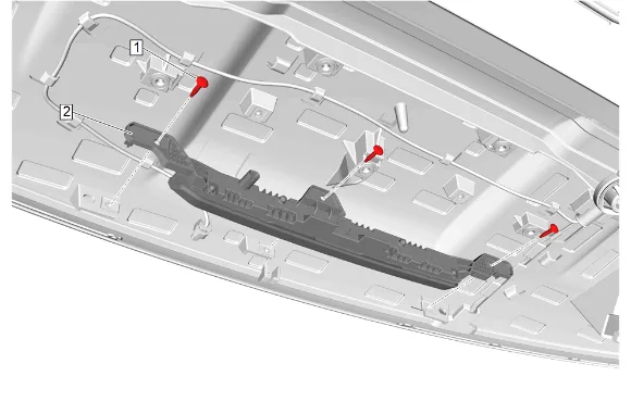 High Mount Stop Lamp Replacement — figure 11