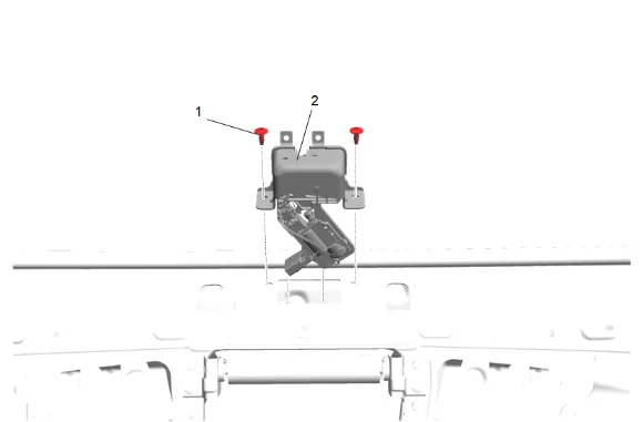 Liftgate Window Latch Replacement — figure 5