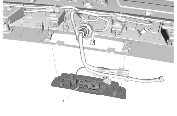 Rear License Plate Lamp Replacement — figure 8