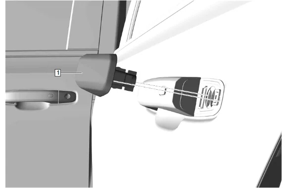 Rear Side Door Inside Handle Cable Replacement — figure 6