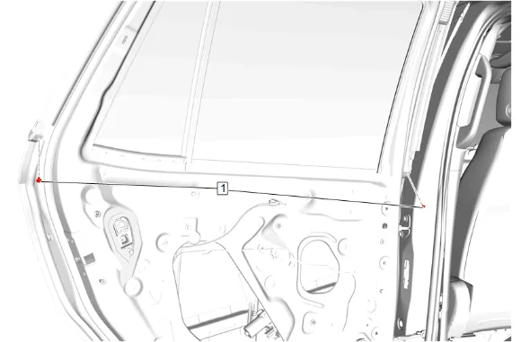 Rear Side Door Window Replacement — figure 6