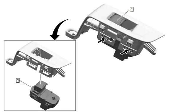 Rear Side Door Window Switch Replacement — figure 3