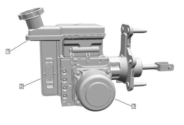 Brake Assist System Description and Operation — figure 1