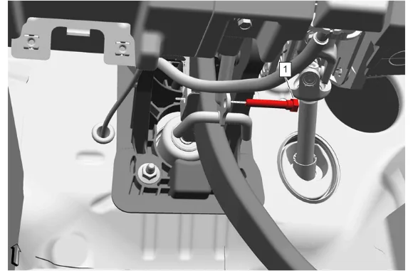 Brake Master Cylinder Replacement - With Power Brake Booster and Electronic Brake Control Module — figure 3