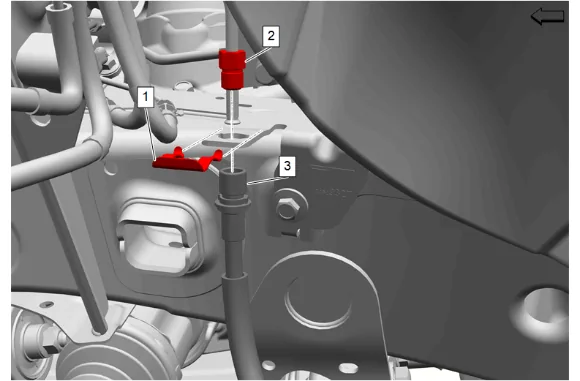 Front Brake Hose Replacement (J61) — figure 3