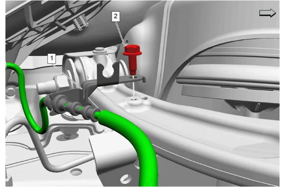 Front Wheel Speed Sensor Replacement - Right Side — figure 4