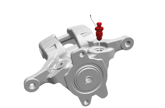 Rear Brake Caliper Overhaul — figure 2