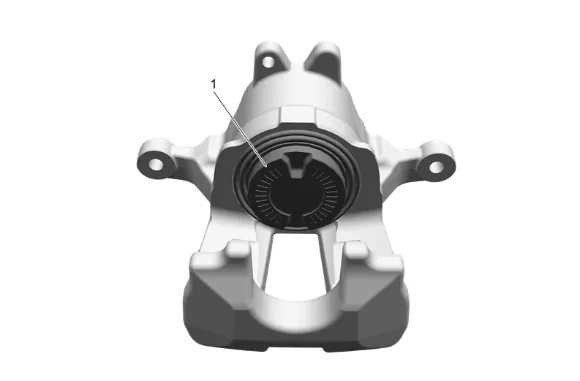 Rear Brake Caliper Overhaul — figure 3