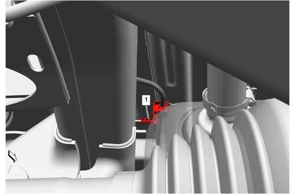 Rear Brake Crossover Pipe Replacement — figure 7