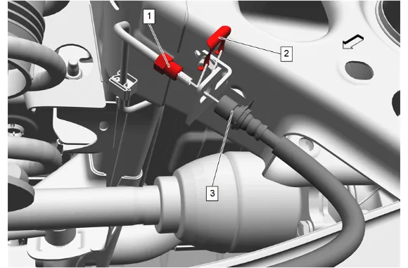 Rear Brake Hose Replacement — figure 3