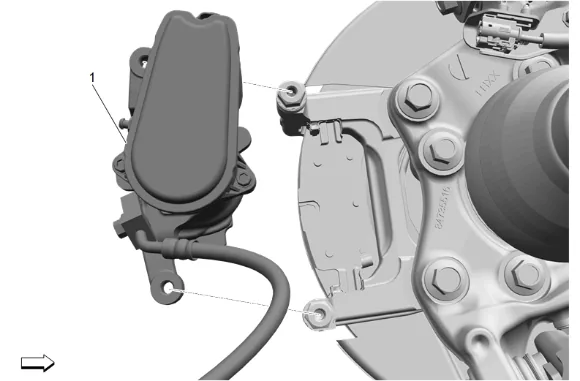 Rear Disc Brake Pads Replacement — figure 4